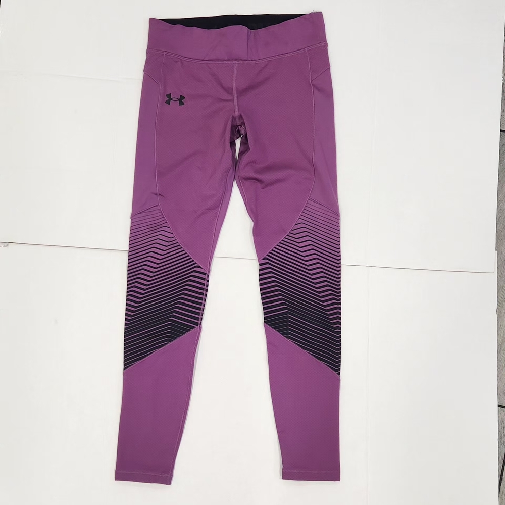 Under Armour Purple and Black Leggings